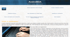 Desktop Screenshot of andromda.org